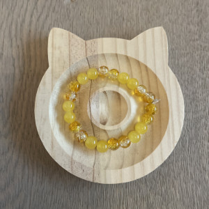 Gelbes Armband (mittelgross)