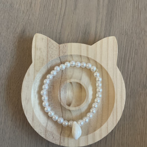 Weisse Muschel Kette